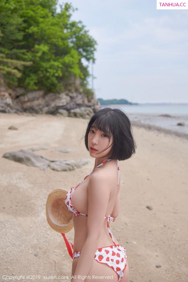 강인경 姜仁卿 [XIUREN]高清写真图 2019.08.12 模特_卿卿第22张图片